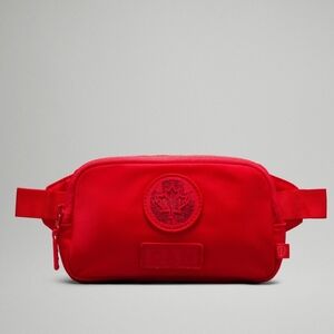 Lululemon Athletica Team Canada Future Legacy Mini Belt Bag Spicy Red